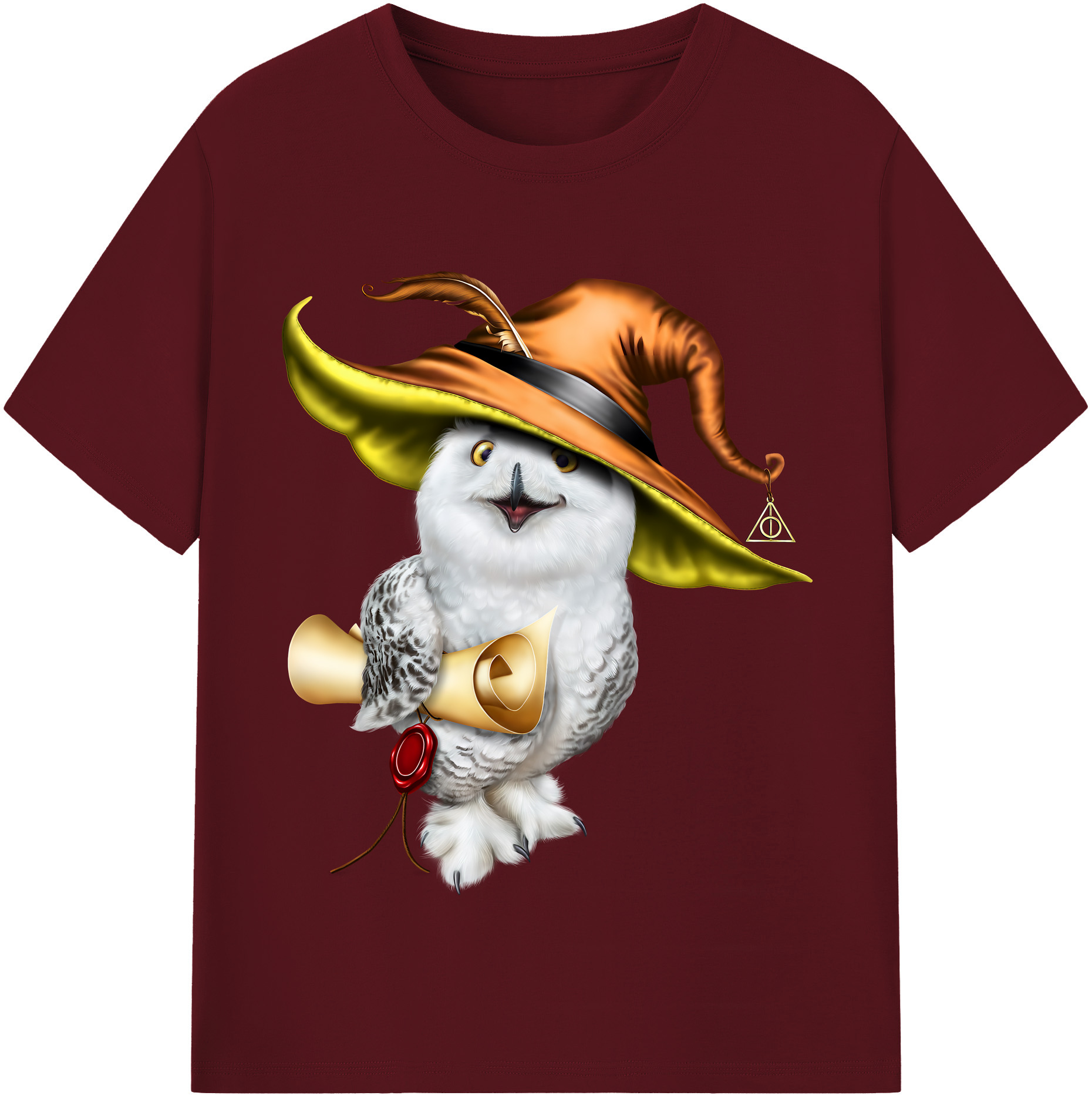 （画像用） Harry Potter ハリー・ポッターシリーズ 綿100％半袖Tシャツ（フロントプリント）